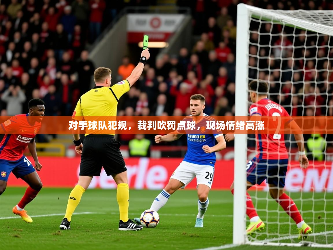 2025爱游戏平台对手球队犯规，裁判吹罚点球，现场情绪高涨