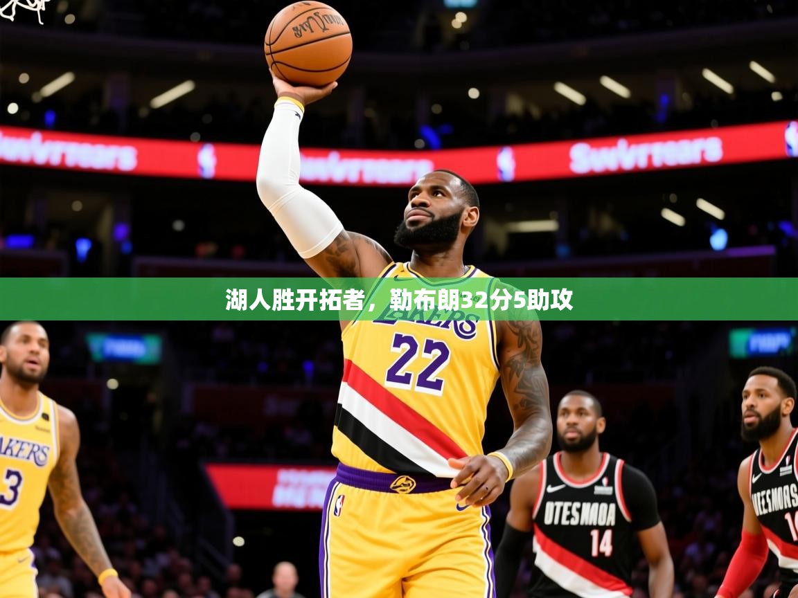 2025爱游戏登录平台湖人胜开拓者，勒布朗32分5助攻